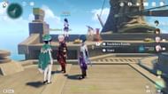 Venti and Kazuha hanging out at The Aclor (Image via HoYoverse)